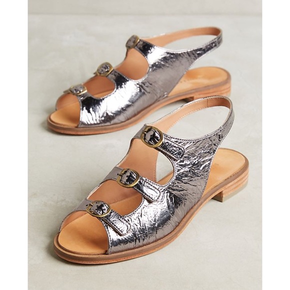 Rachel Comey Shoes - 💃New Rachel Comey galina foil Toto sandals sz 6.5